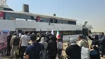 افتتاح خط دریایی خرمشهر-بصره برای تسهیل سفر زائران اربعین