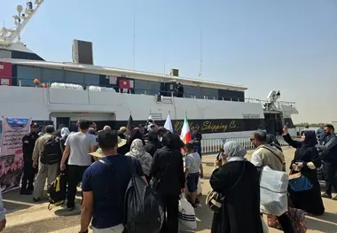 افتتاح خط دریایی خرمشهر-بصره برای تسهیل سفر زائران اربعین