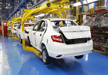 رشد تولید ۴۵ درصدی سایپا نسبت به هفته گذشته