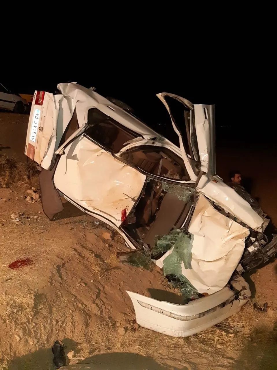 یک کشته و ۵ مجروح بر اثر سانحه رانندگی در محور کنگاور به نهاوند 