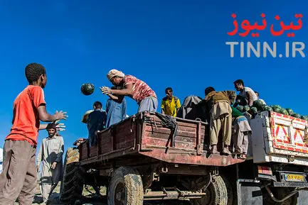 خسارات سیل به عشایر بورک شهرستان نیکشهر