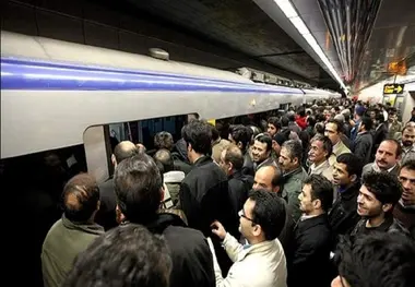 حادثه منجر به مرگ در مترو تهران