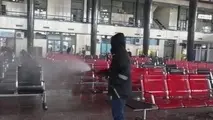 قطارها و ایستگاه‌های راه آهن آذربایجان هر روز ضدعفونی می‌شود