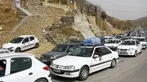 ترافیک سنگین در محورهای منتهی به تهران و شمال کشور 