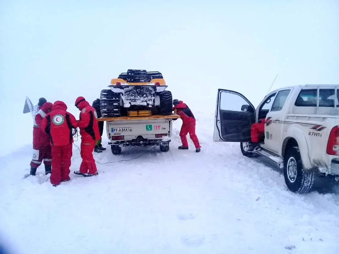امدادرسانی به  سه هزار مسافر گرفتار در برف و کولاک آذربایجان‌شرقی