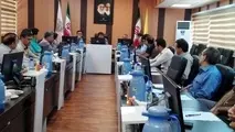 جلسه هم اندیشی احداث خطوط فرعی جهت مراکز انتقال بار و معادن در حوزه اداره کل راه آهن هرمزگان