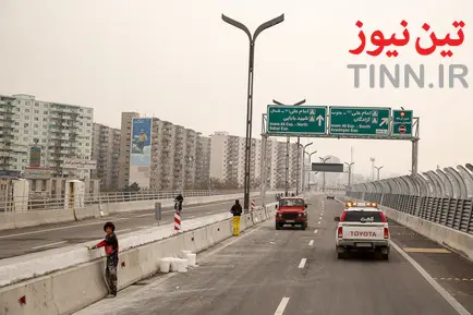 افتتاح پل طبقاتی صدر(1392)