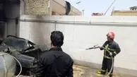 انفجار خودرو در دزفول به علت نشت ال پی جی