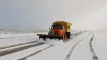 برگزاری دومین عملیات برف‌روبی فرودگاه بجنورد
