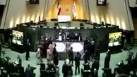 اولین صوت منتشر شده از تیراندازی شدید در مجلس شورای اسلامی