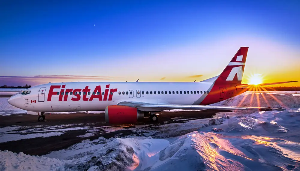 First Air Unveils a New Look With Bold Colours and Arctic Symbol