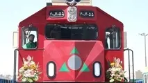 اولین محموله قطعات یدکی لوکوموتیو از واگن پارس اراک به عراق صادر شد
