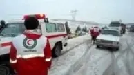 هلال احمر زنجان به 532 مسافر گرفتار در برف و کولاک امداد رسانی کرد