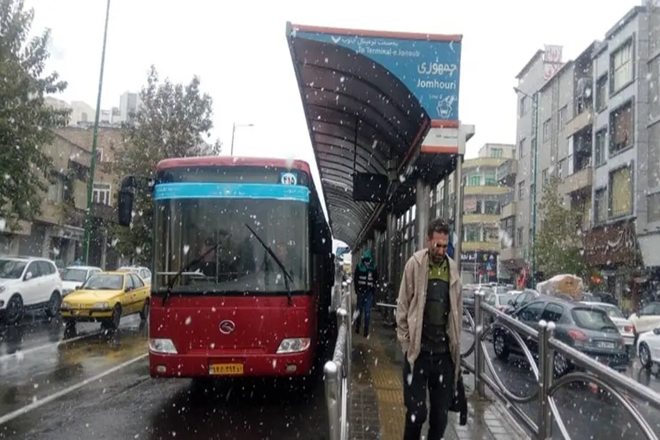 تجهیز اتوبوسهای شرکت واحد به زنجیر چرخ/ بررسی سیستم گرمایشی همه اتوبوسها