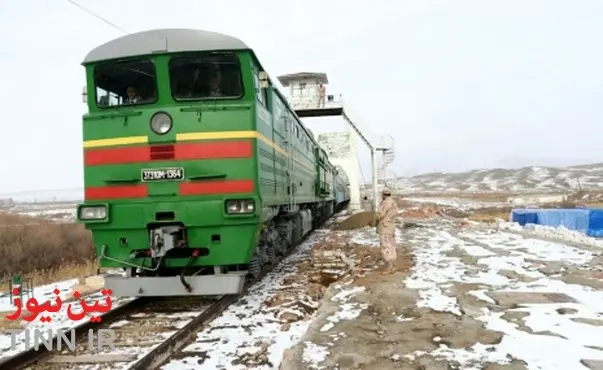 اولین قطار مسافربری نخجوان - مشهد وارد ایران شد