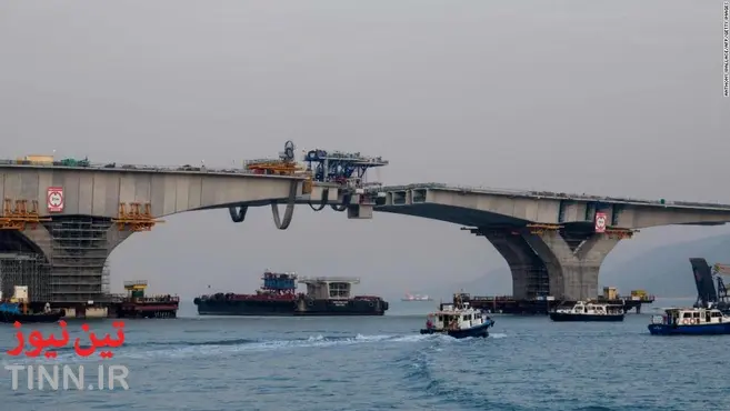 گزارش سی‌ان‌ان از طولانی‌ترین پل جهان؛ شاهکار مهندسی چینی‌ها را ببینید