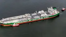 LNG-Powered Crude Oil Tanker Crossing Northern Sea Route