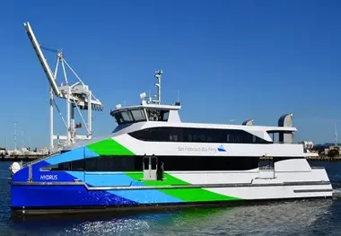 Green’ ferry enters service in San Francisco