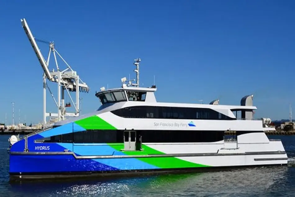 Green’ ferry enters service in San Francisco