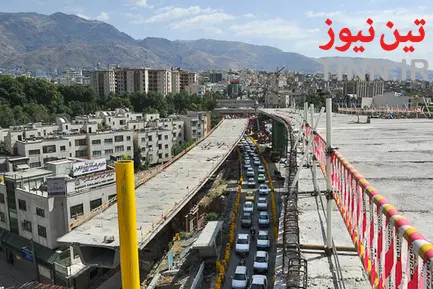 افتتاح پل طبقاتی صدر(1392)