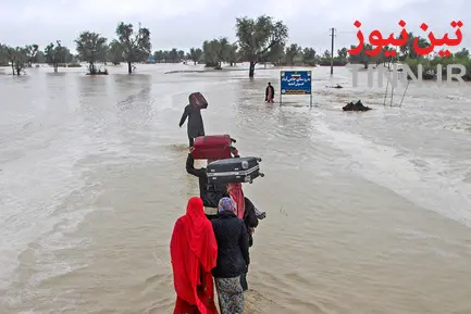 سیل در جاسک