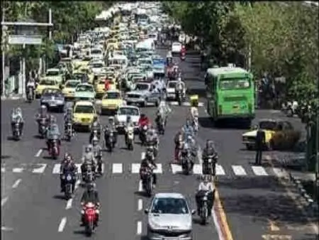 محدودیت تردد برای موتورسیکلت‌ها در تهران 