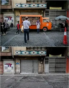 تهران قبل و بعد کرونا