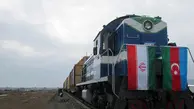 ورود نخستین قطار باری روسیه به بارانداز آستارا