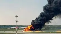 آتش‌سوزی هواپیمای سوخو سوپرجت روسی، 41 کشته داد