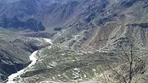 تصویری شگفت انگیز و زیبا از گردنه نمک پیشکوه ذلقی