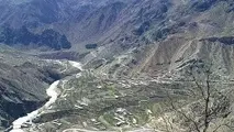 تصویری زیبا و شگفت انگیز از گردنه نمک بخش ذلقی