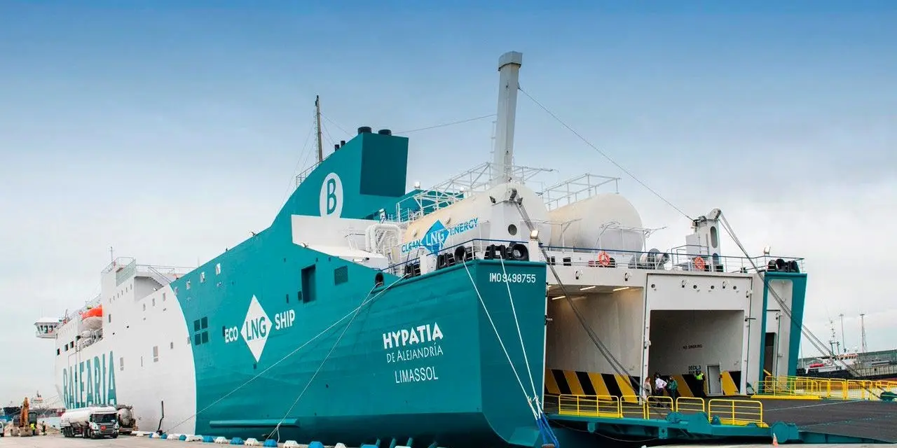 First LNG-fueled ferry in Mediterranean starts sailing