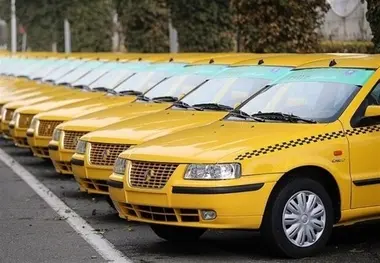آغاز شماره گذاری تاکسی های یورو ۴ از امروز 