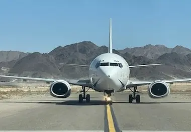 تجمع مسافران پرواز کیش جلوی درب سازمان هواپیمایی