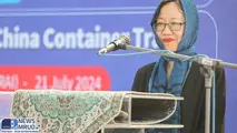راه اندازی قطار کانتینری دو سر بار ایران چین، فرصتی برای رشد همکاری های دو کشور است 