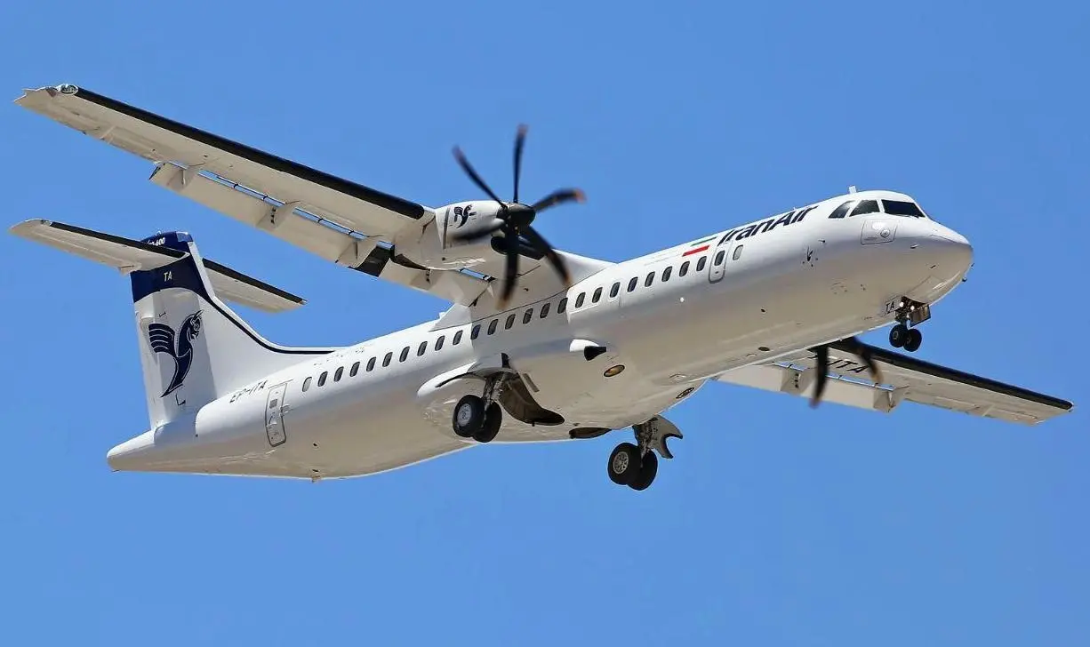پرواز نخستین هواپیمای ATR هما به مقصد مشهد مقدس