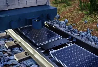 شبکه ریلی خورشیدی؛ آینده حمل‎ ونقل زمینی