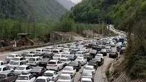 آخرین وضعیت ترافیک در جاده کندوان