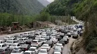 آخرین وضعیت ترافیک در جاده کندوان