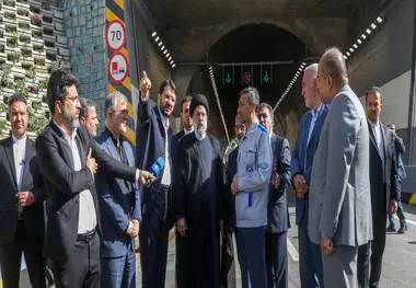 آزادراه تهران شمال حاصل تکنولوژی و کار نیروی ایرانی است