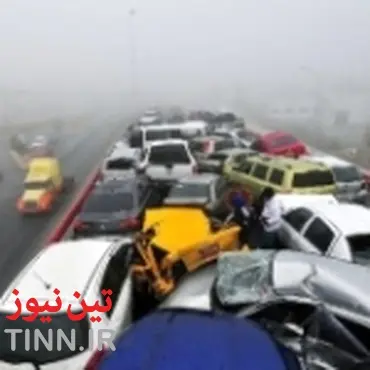 ۶ کشته در تصادف زنجیره ای در تفت استان یزد