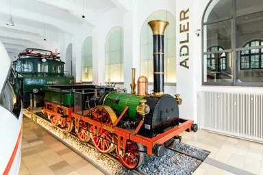 تصاویری از موزه ریلی راه آهن آلمان در شهر نورمبرگ
