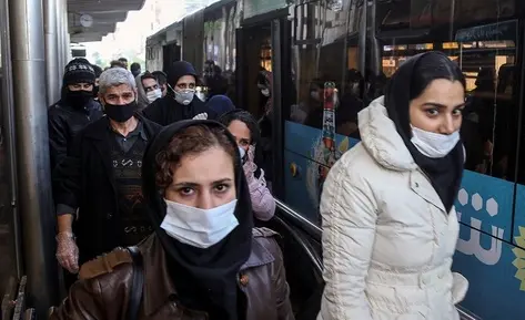 فاصله‌گذاری اجتماعی در اتوبوس‌های پایتخت