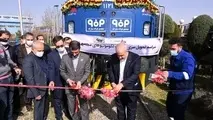 مراسم تحویل لکوموتیوهای ساخت مپنا به فولاد مبارکه