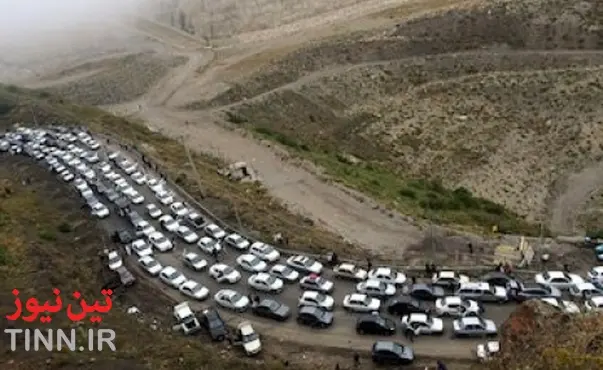 ترافیک سنگین جاده‌های شمال به تهران