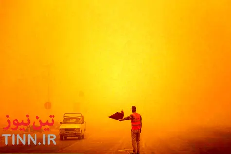 هجوم گرد و غبار به خوزستان 