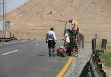 ۳۰۰ کیلومتر خط کشی در راه های مازندران اجرا شد 