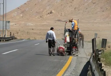 خط کشی ۳۲۰ کیلومتر از راه های گیلان