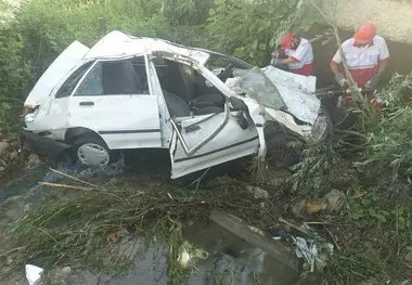 
مرگ 7 نفر بر اثر واژگونی پراید
