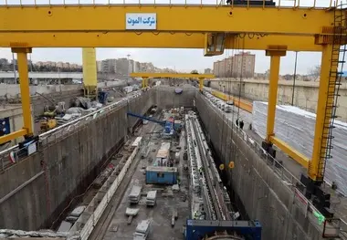 آغاز حفاری تونل دوم پروژه خط ۳ متروی تبریز با حضور وزیر کشور